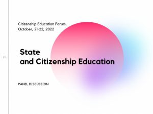 State and Citizenship Education
